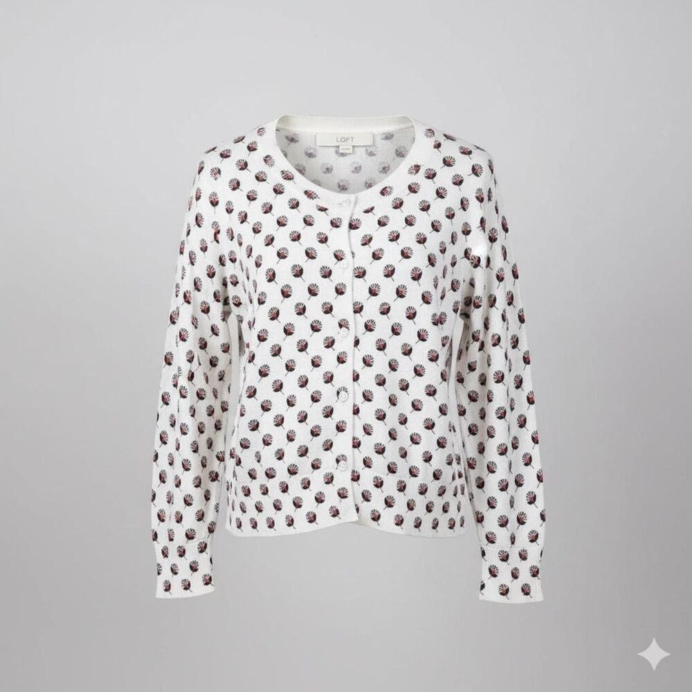 Loft cropped cardigan size XS